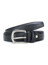 Womens BLACK Solid Belt ALYWBLT8MB